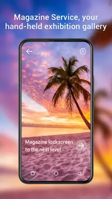 Magazine Lockscreen XOS android App screenshot 4